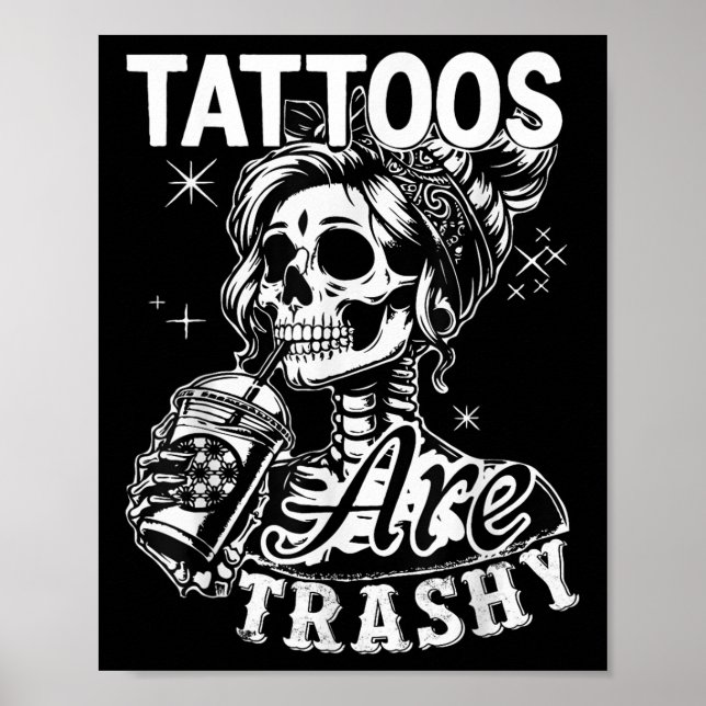 Tattocitat från Bläck är Trashy Manar Wome Poster (Framsidan)