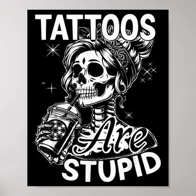 Tattocitattecken från Bläck är futtiga Manar Wome Poster (Framsidan)