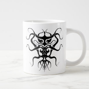 Tattodesign för främmande arter - svart jumbo mugg