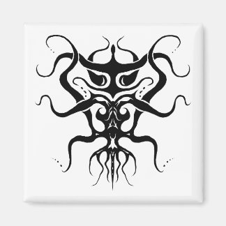 Tattodesign för främmande arter - svart magnet