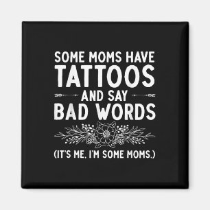 Tattodesign för Mamma-kvinnor, tattoartist ta Magnet