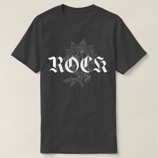 Tattodesign för sten ro t shirt (Design framsida)