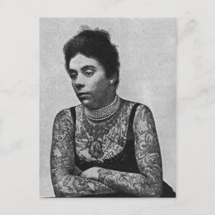 Tattoed Williams Vykort