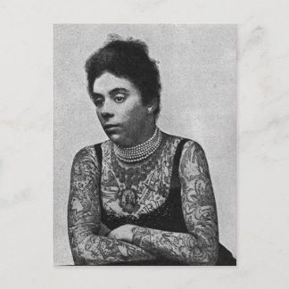 Tattoed Williams Vykort