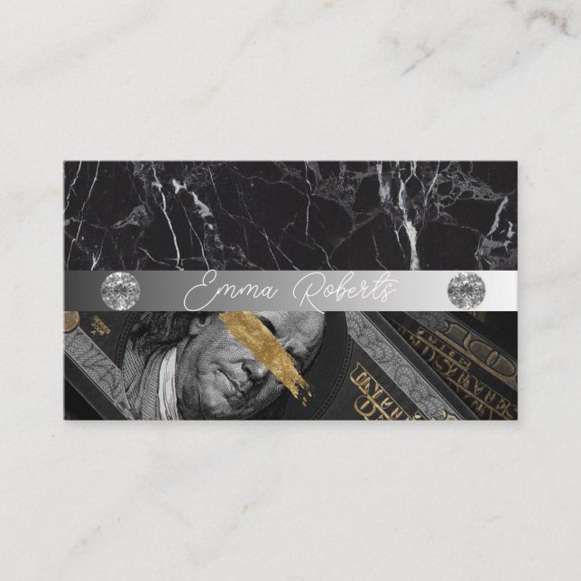 Tattokonstnär i bläck visitkort (Framsida)