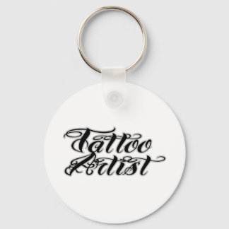 Tattokonstnärskläder Nyckelring