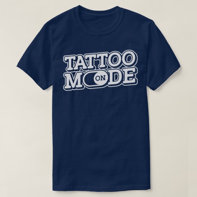Tattoläge på butikens tattooed Bläck Tattooing Tat T Shirt (Design framsida)