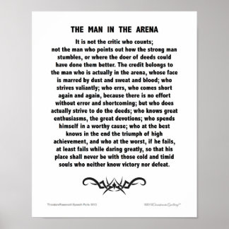Tattoman i Arena Poster