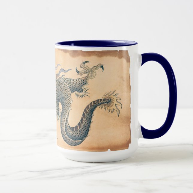Tattoo Art Dragon Mugg (Höger)