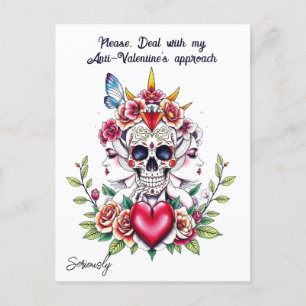 Tattoo art inspirerade till anpassningsbarna unise vykort