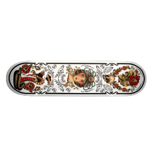 Tattoo Art Skate Board