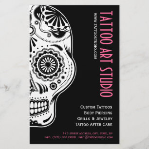 Tattoo Art Studio Flygblad