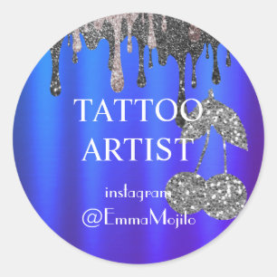 Tattoo Artist Deal-erbjudande Classic Round Classi Runt Klistermärke