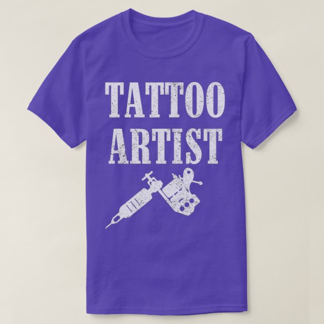 Tattoo Artist Gift Ink Lovers  T Shirt (Design framsida)