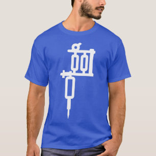 Tattoo Artist Gun Maskin Tattooist Nål Tattooe T Shirt