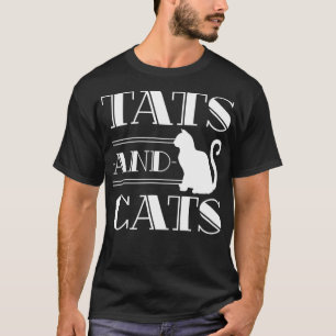 Tattoo Artist Inked Cat Dam Kitten Funny Tattoo T Shirt