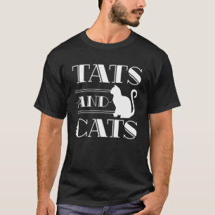 Tattoo Artist Inked Cat Dam Kitten Funny Tattoo T Shirt