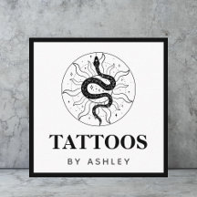 Tattoo Artist Snake Illustration Cosmic Mystical