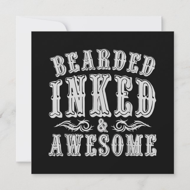 Tattoo Artist Tattooist Gift Idea Tattoo Julkort (Framsida)