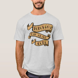 tattoo banderole tomorrow may never come citation t shirt
