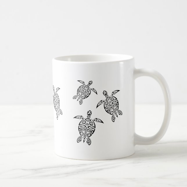 Tattoo Black Coastal Animal Kaffemugg (Höger)