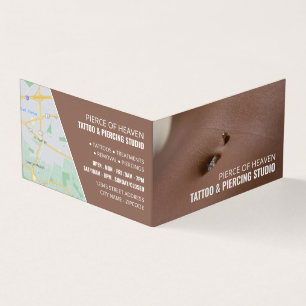 Tattoo & Body Piercing Studio Möte Visitkort