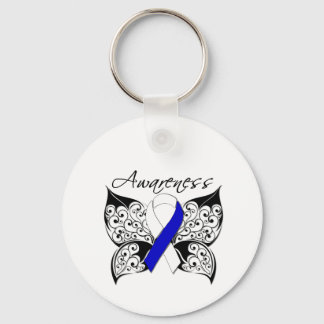 Tattoo Butterfly Awareness - ALS Disease Nyckelring