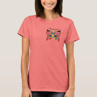 Tattoo Butterfly Awareness - Autism T-shirt