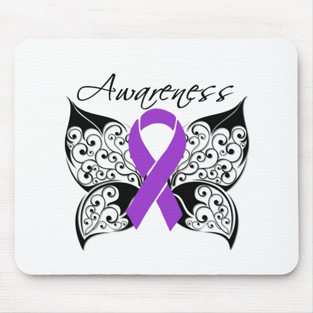 Tattoo Butterfly Awareness - Epilepsy Musmatta (Framsidan)