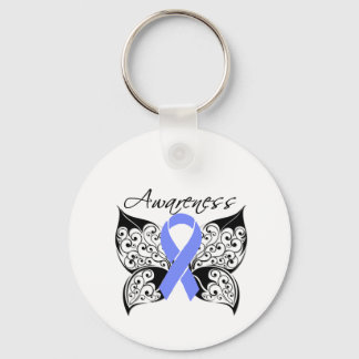 Tattoo Butterfly Awareness - Esophageal Cancer Nyckelring