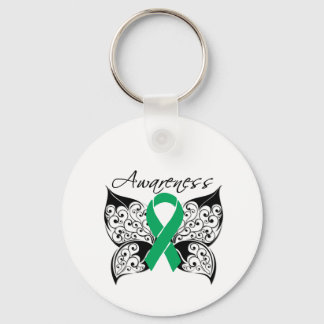 Tattoo Butterfly Awareness - Liver Cancer Nyckelring