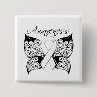 Tattoo Butterfly Awareness - Lung Cancer Knapp