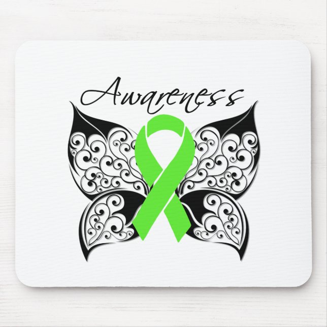 Tattoo Butterfly Awareness - Lymphoma Musmatta (Framsidan)