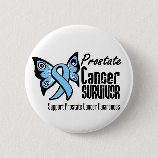 Tattoo Butterfly Prostate Cancer Survivor Knapp (Framsida)
