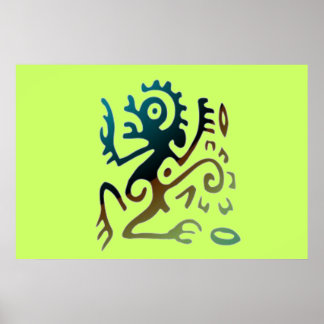 Tattoo Dragon Poster