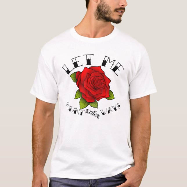 Tattoo Flash Art Stil Ro T Shirt (Framsida)