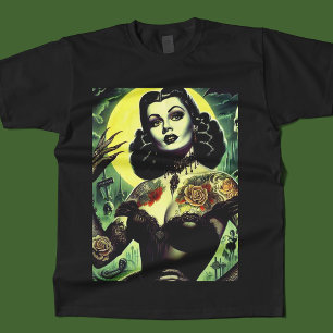 Tattoo Goth Woman T Shirt
