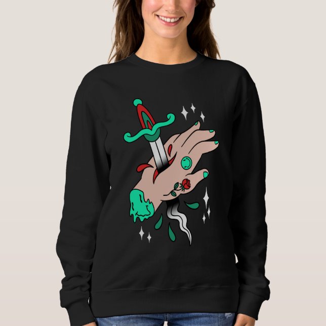 tattoo hand t shirt (Framsida)
