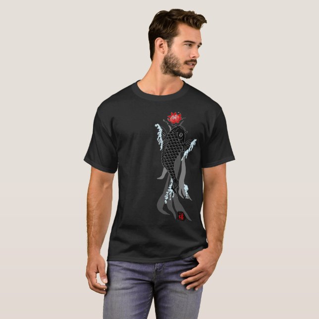 TATTOO KOI TEE SHIRT (Hel framsida)