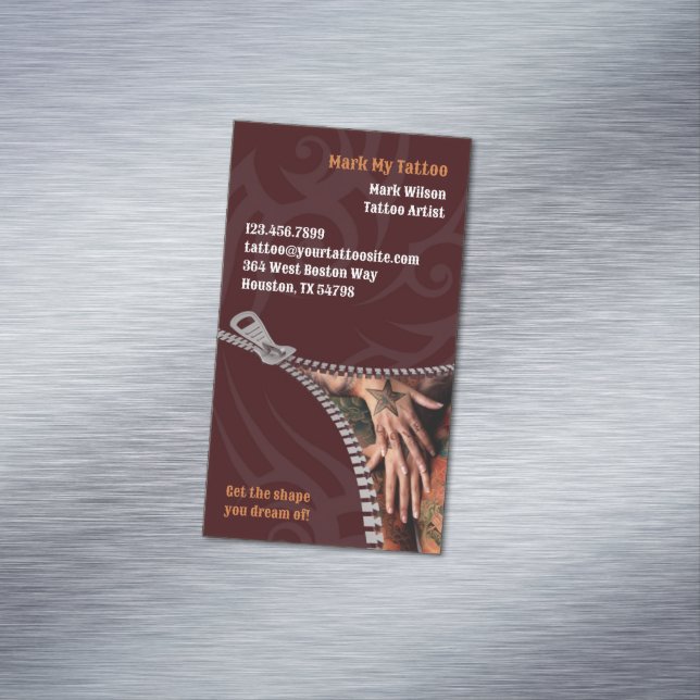 Tattoo Magnetiska Visitkort (In Situ)