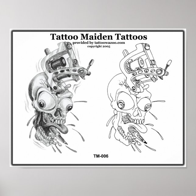 Tattoo Maiden Tattoo Poster (Framsidan)