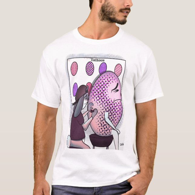 Tattoo Manar apparWhite T-Shirt (Framsida)