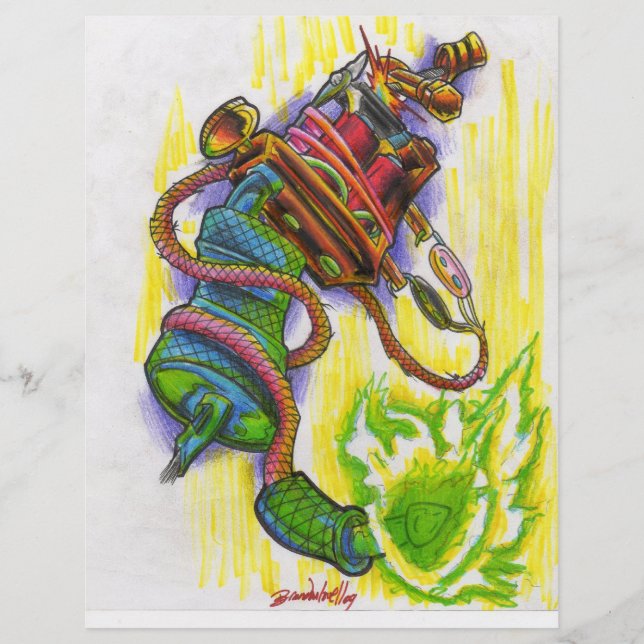 Tattoo maskin (Framsida)