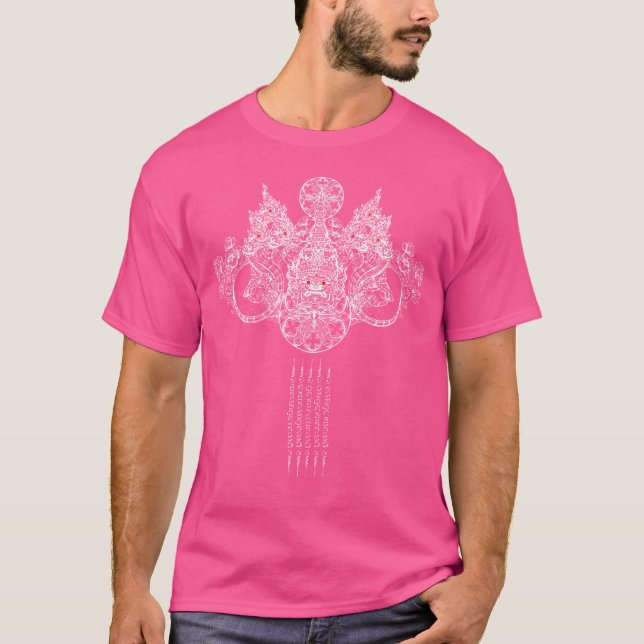 Tattoo Muay Thai Art T Shirt (Framsida)
