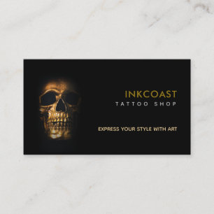 Tattoo Shop Slogans Affärskort Visitkort