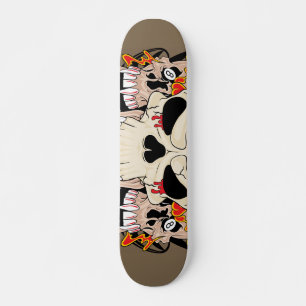 Tattoo Skull åtta Skateboard Boll Old school