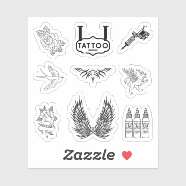 Tattoo Stickers Klistermärken (Ark)