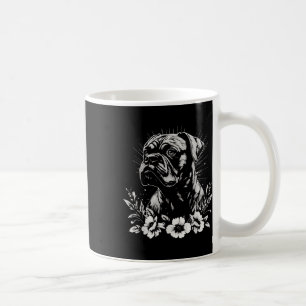 Tattoo Stil Älskare Boxer Retro Hund _1 Kaffemugg