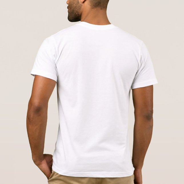 Tattoo stil-bild av ett rött äpple t shirt (Baksida)