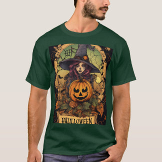 Tattoo stil Halloween T Shirt